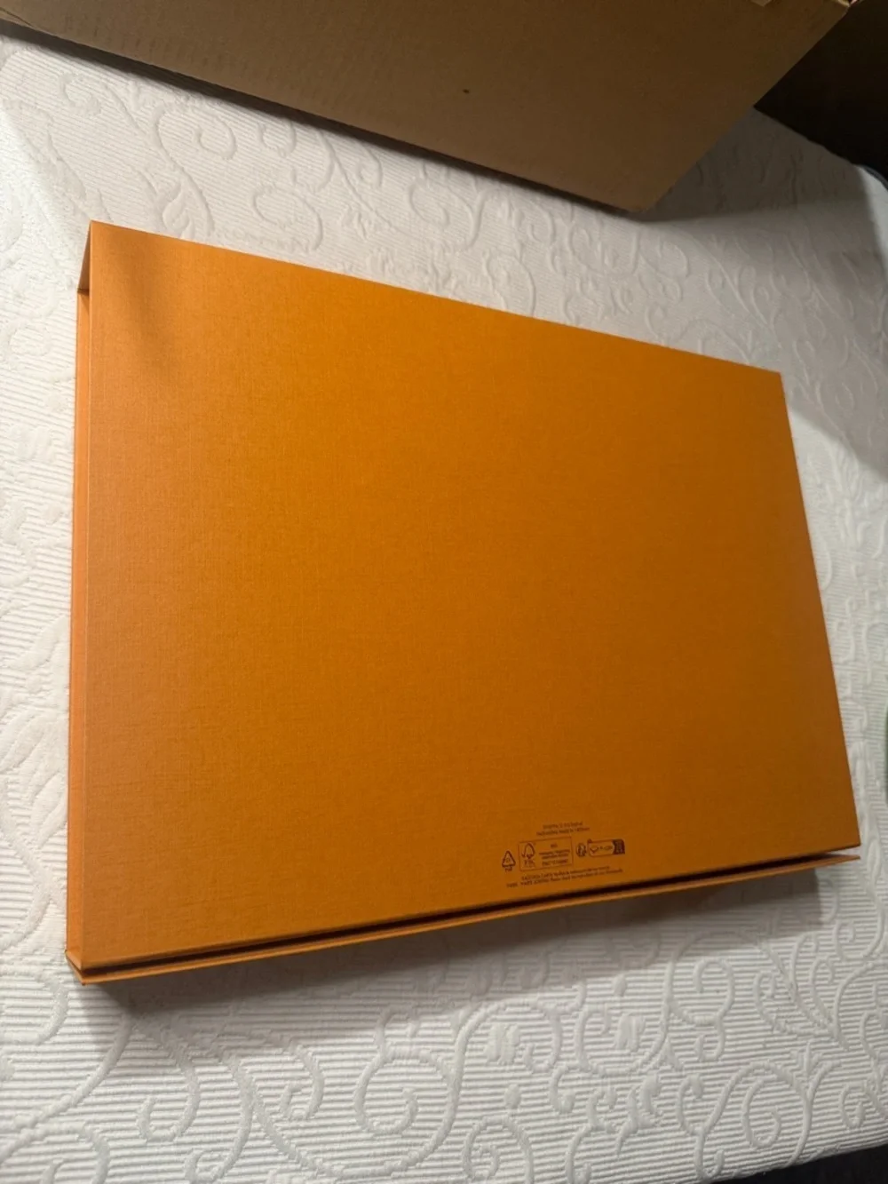 Louis Vuitton Orange Branded Gift Box and outside Shipping LV box